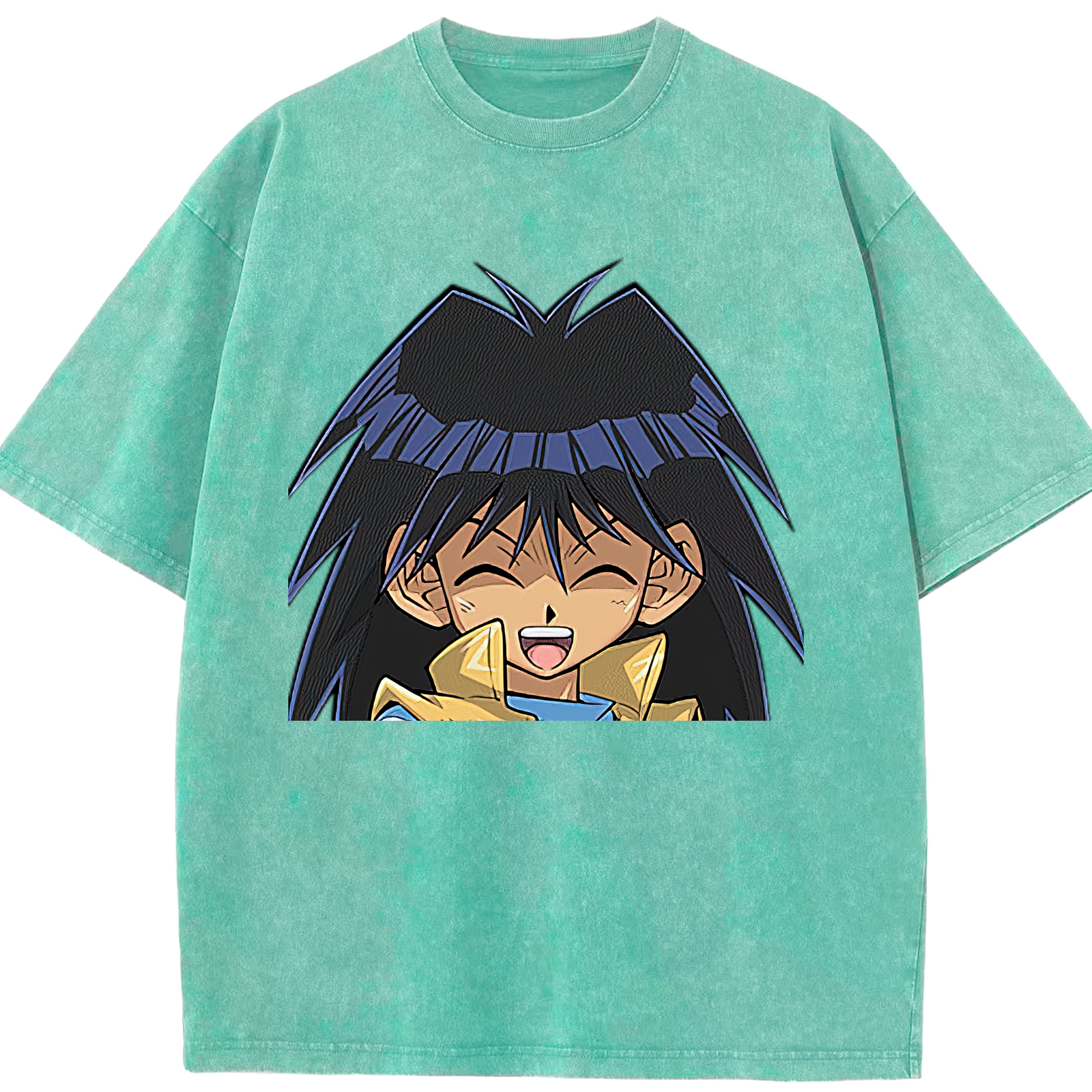 （画像用） 遊☆戯☆王 Yu-Gi-Oh! 綿100% ヴィンテージ風 半袖Tシャツ（フロントプリント）